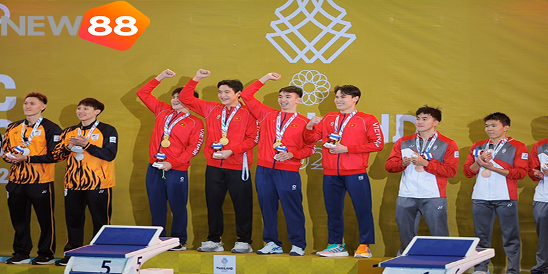 Bơi Việt Nam Khẳng Định Vị Thế Tại SEA Games 33 với 6 HCV 4 Bơi Việt Nam Khẳng Định Vị Thế Tại SEA Games 33 với 6 HCV